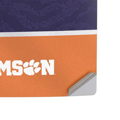 Clemson University Paw Logo PS5 Digital Edition Console Skin